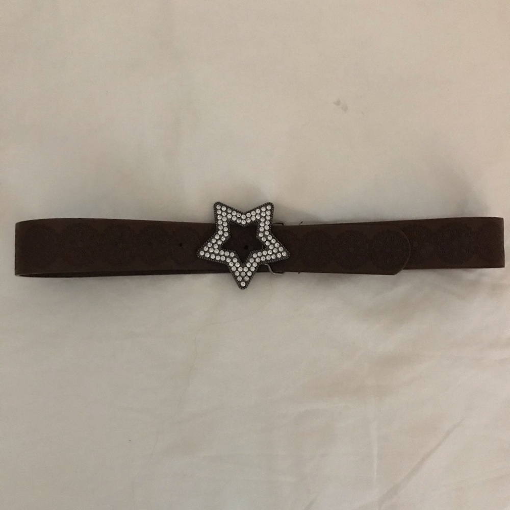 Bedazzled Star Belt